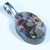 Natural Australian Queensland Solid Boulder Opal