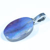 Australian Boulder Opal Silver Pendant with Silver Chain (14.5mm x 9mm) Code - FF450