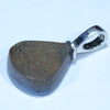 Australian Boulder Opal Silver Pendant with Silver Chain (12mm x 11mm) Code - FF457
