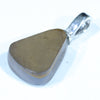 Australian Boulder Opal Silver Pendant with Silver Chain (14mm x 11mm) Code - FF451