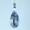 Natural Australian Queensland Boulder Opal Silver Pendant