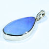 10k Gold - Solid Queensland Boulder Opal - Natural Diamonds