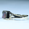 Natural Solid Australian Boulder Opal Gold Ring - Size 6.75  US Code - EM259