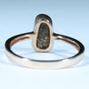 Natural Solid Australian Boulder Opal Rose Gold Gold Ring - Size 7  US Code - EM269