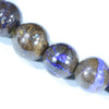 Each Opal Bead is Hand Shaped and Polished