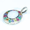 10k Gold - Solid White Opal - Natural Gemstones