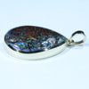 Australian Koroit Opal Matrix Gold Pendant (22mm x 17mm) Code - AA187