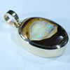 Australian Koroit Opal Matrix Gold Pendant (17mm x 13mm) Code - AA166