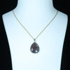 Australian Koroit Opal Matrix Gold Pendant (22mm x 17mm) Code - AA187