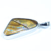 Queensland Boulder Opal Silver Pendant with Silver Chain (24mm x 12mm) Code - FF500