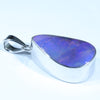 Queensland Boulder Opal Silver Pendant with Silver Chain (29mm x 14mm) Code - FF517