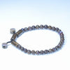Natural Australian Boulder Opal Matrix Adjustable Bracelet