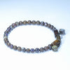Australian Boulder Opal Matrix Bracelet  21cm Code G24.5