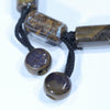 Australian Boulder Opal Matrix Bracelet  18.5cm Code G67
