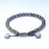 Natural Australian Boulder Opal Matrix Adjustable Bracelet