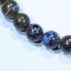 Australian Boulder Opal Matrix Bracelet 22cm Code G44