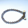 Natural Australian Boulder Opal Matrix Adjustable Bracelet 