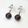 Simple Ball Stud Silver Design