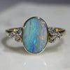 Australian Opal with Diamonds