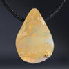 Natural opal honey pendant