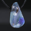 Natural Australian Boulder Opal Pendant