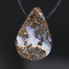Natural Australian Boulder Opal Pendant