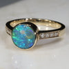 Natural Opal and Diamonds