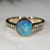 Blue and green Natural Opal
