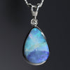 Natural opal beach pendant