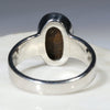 Australian Solid  Boulder Opal Silver Ring - Size 9 Code - SRD44