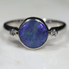 Australian Boulder Opal Ring