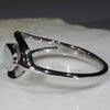 Silver Opal Ring Side View