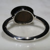 Natural Australian Boulder Opal Silver Ring - Size 5 Code - R236