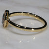 Natural Australian Boulder Opal and Diamond 18k Gold Ring - Size 6.5