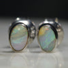 Natural Opal Stud Earrings