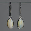 Natural Australian Boulder Opal  Silver Earring