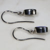 Natural Australian Boulder Opal  Silver Earring