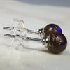 Australian Boulder Opal Matrix Silver Earring Studs Code -SEA10