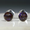 Australian Boulder Opal Matrix Silver Earring Studs Code -SEA10