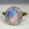Opal Anniversary Ring