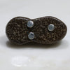 Australian Boulder Opal Flip Flop Silver Pendant with Silver Chain Code-OT19