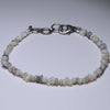 Australian  White Opal Bracelet 18cm-19cm Code  W06