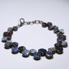 Natural Australian Solid Boulder Opal Bracelet