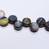 Natural Australian Boulder Opal Silver Bracelet 18cm Code BR518
