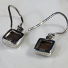 Natural Australian Boulder Opal  Silver Earring