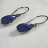 Natural Australian Boulder Opal  Silver Earring
