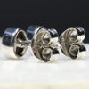 Natural Australian Boulder Opal  Silver Stud Earring