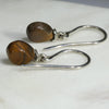 Natural Australian Boulder Opal  Silver Earring