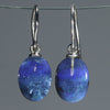  Opal Silver Drop Earrings