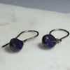 Natural Australian Boulder Opal  Silver Earring